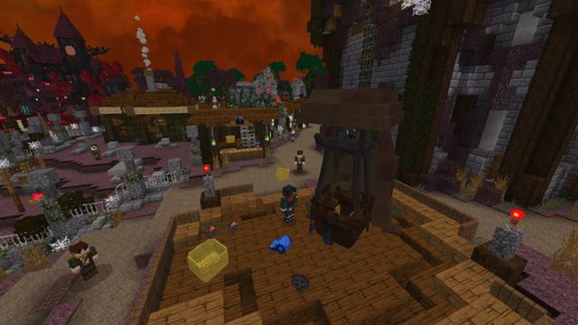 Screenshot of the Minecraft Bedrock Marketplace product Haunted Apocalypse created by GoE-Craft.