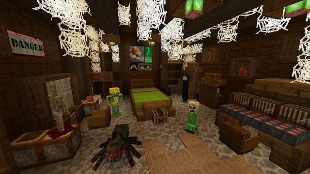 Screenshot of the Minecraft Bedrock Marketplace product Haunted Apocalypse created by GoE-Craft.