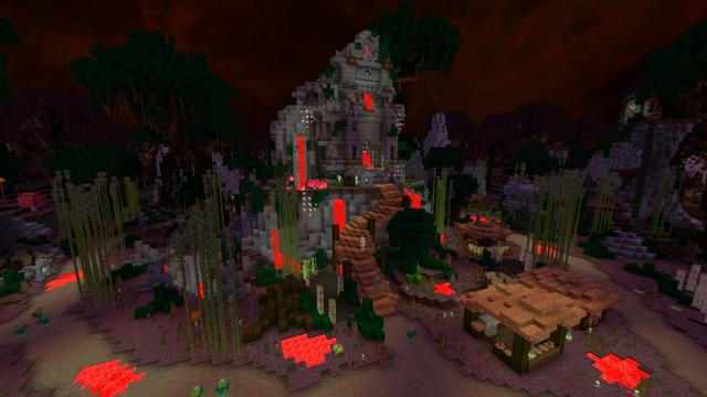 Screenshot of the Minecraft Bedrock Marketplace product Haunted Apocalypse created by GoE-Craft.