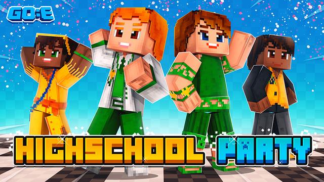 Thumbnail of the Minecraft Bedrock Marketplace product High School Party created by GoE-Craft.