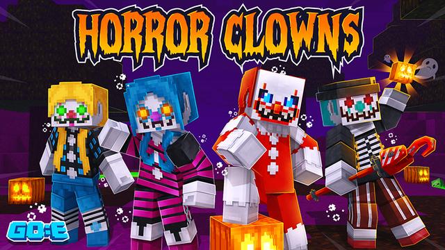 Thumbnail of the Minecraft Bedrock Marketplace product Horror Clowns created by GoE-Craft.