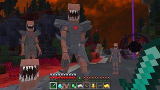 Screenshot of the Minecraft Bedrock Marketplace product HORROR MOBS created by GoE-Craft.