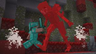 Screenshot of the Minecraft Bedrock Marketplace product HORROR MOBS created by GoE-Craft.