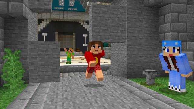 Screenshot of the Minecraft Bedrock Marketplace product Invisible Hideout created by GoE-Craft.