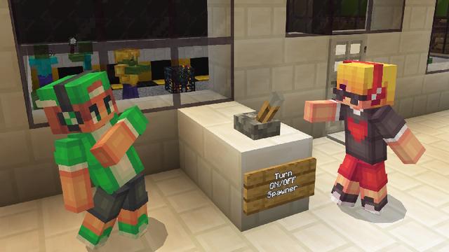 Screenshot of the Minecraft Bedrock Marketplace product Invisible Hideout created by GoE-Craft.