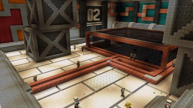 Screenshot of the Minecraft Bedrock Marketplace product Invisible Hideout created by GoE-Craft.
