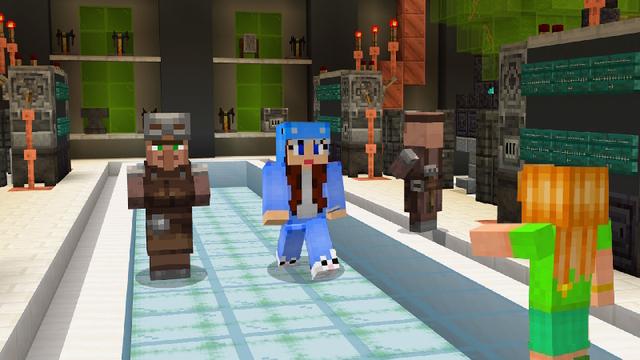 Screenshot of the Minecraft Bedrock Marketplace product Invisible Hideout created by GoE-Craft.