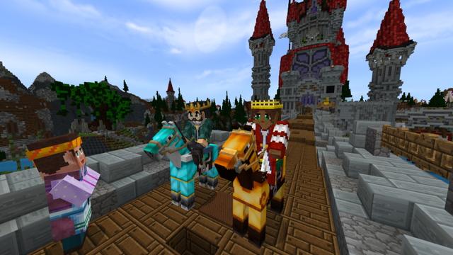 Screenshot of the Minecraft Bedrock Marketplace product Kingdom Craft created by GoE-Craft.