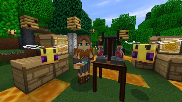 Screenshot of the Minecraft Bedrock Marketplace product Kingdom Craft created by GoE-Craft.