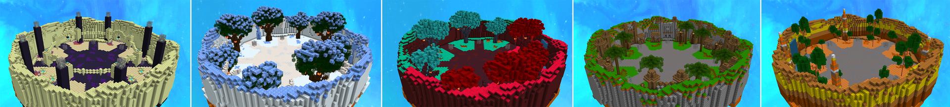 Panorama of the Minecraft Bedrock Marketplace product Kit PvP created by GoE-Craft.