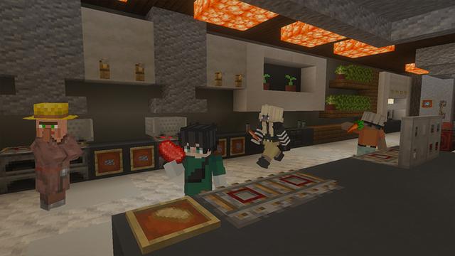 Screenshot of the Minecraft Bedrock Marketplace product Lakeside Cabin created by GoE-Craft.
