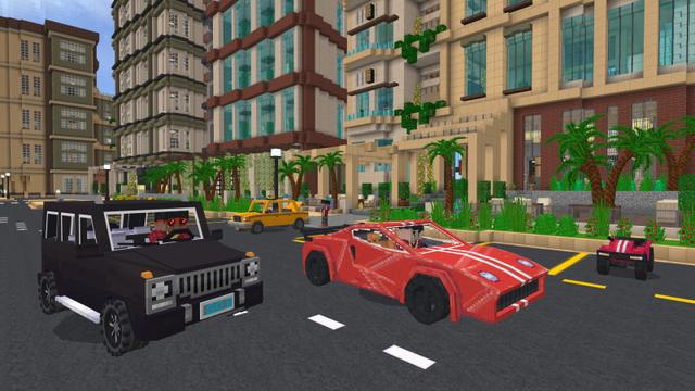 Screenshot of the Minecraft Bedrock Marketplace product Life in Miami Beach created by GoE-Craft.