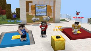 Screenshot of the Minecraft Bedrock Marketplace product Lucky Block Race created by GoE-Craft.