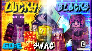 Thumbnail of the Minecraft Bedrock Marketplace product Lucky Blocks Swag Skin Pack created by GoE-Craft.