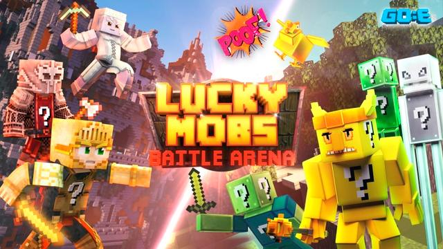 Thumbnail of the Minecraft Bedrock Marketplace product Lucky Mobs - Battle Arena created by GoE-Craft.