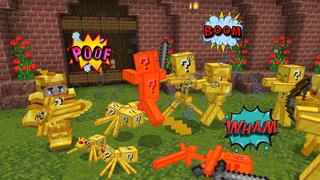 Screenshot of the Minecraft Bedrock Marketplace product Lucky Mobs created by GoE-Craft.