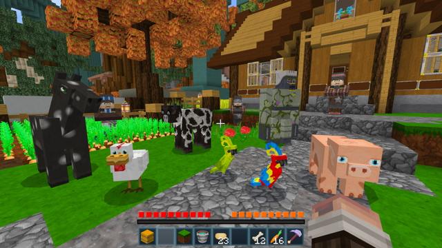 Screenshot of the Minecraft Bedrock Marketplace product Luminosity Realism created by GoE-Craft.