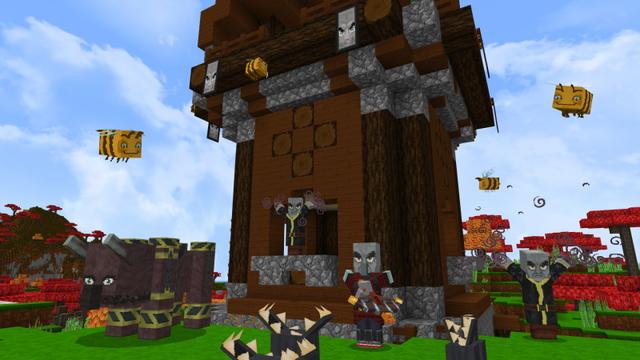 Screenshot of the Minecraft Bedrock Marketplace product Luminosity Realism created by GoE-Craft.