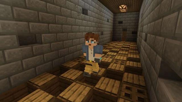 Screenshot of the Minecraft Bedrock Marketplace product Maze Escape created by GoE-Craft.