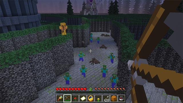 Screenshot of the Minecraft Bedrock Marketplace product Maze Escape created by GoE-Craft.