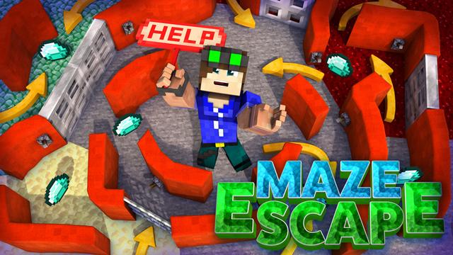 Thumbnail of the Minecraft Bedrock Marketplace product Maze Escape created by GoE-Craft.