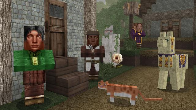 Screenshot of the Minecraft Bedrock Marketplace product Medieval Realism 128x / 64x created by GoE-Craft.