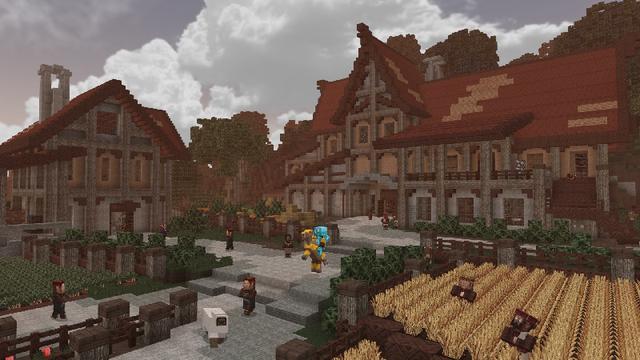 Screenshot of the Minecraft Bedrock Marketplace product Medieval Realism 128x / 64x created by GoE-Craft.