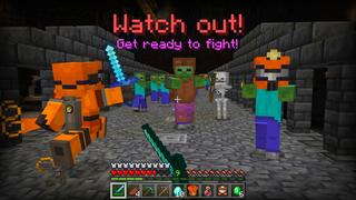 Screenshot of the Minecraft Bedrock Marketplace product MEGA MINESHAFT created by GoE-Craft.