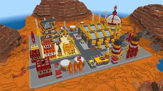 Screenshot of the Minecraft Bedrock Marketplace product MEGA TNT created by GoE-Craft.