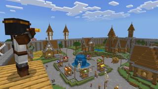 Screenshot of the Minecraft Bedrock Marketplace product MEGA VILLAGE created by GoE-Craft.