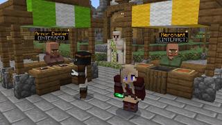 Screenshot of the Minecraft Bedrock Marketplace product MEGA VILLAGE created by GoE-Craft.