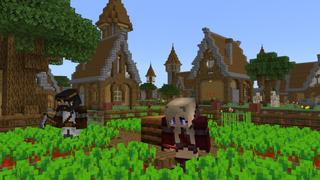 Screenshot of the Minecraft Bedrock Marketplace product MEGA VILLAGE created by GoE-Craft.