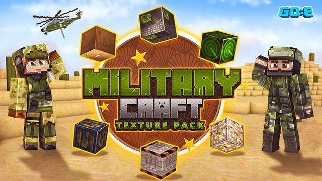 Thumbnail of the Minecraft Bedrock Marketplace product Military Craft - Texture Pack created by GoE-Craft.