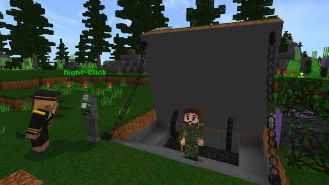 Screenshot of the Minecraft Bedrock Marketplace product Military Underground Base created by GoE-Craft.