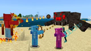 Screenshot of the Minecraft Bedrock Marketplace product Mob Bows created by GoE-Craft.