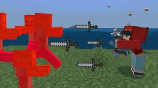 Screenshot of the Minecraft Bedrock Marketplace product Mob Bows created by GoE-Craft.