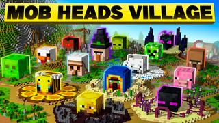 Thumbnail of the Minecraft Bedrock Marketplace product Aldea Mob Heads created by GoE-Craft.