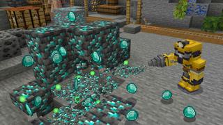 Screenshot of the Minecraft Bedrock Marketplace product Mobs are Ores created by GoE-Craft.