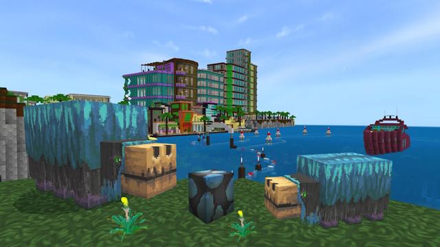 Screenshot of the Minecraft Bedrock Marketplace product Modern City Texture Pack created by GoE-Craft.