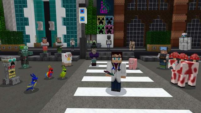 Screenshot of the Minecraft Bedrock Marketplace product Modern City Texture Pack created by GoE-Craft.