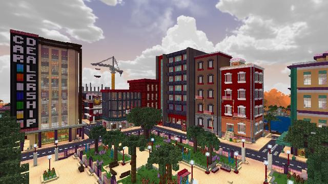 Screenshot of the Minecraft Bedrock Marketplace product Modern Realism x128 / x64 created by GoE-Craft.