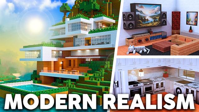 Thumbnail of the Minecraft Bedrock Marketplace product Modern Realism x128 / x64 created by GoE-Craft.