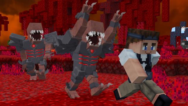 Screenshot of the Minecraft Bedrock Marketplace product Monster Expansion created by GoE-Craft.