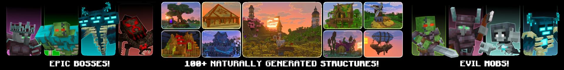 More Structures Add-On by GoE-Craft | CHUNK - Minecraft Bedrock ...