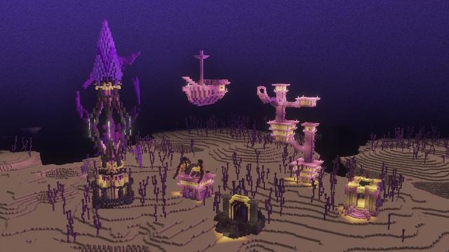 Screenshot of the Minecraft Bedrock Marketplace product More Structures Add-On created by GoE-Craft.