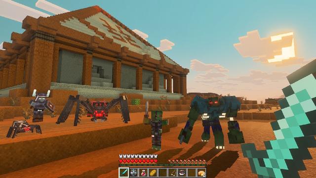 Screenshot of the Minecraft Bedrock Marketplace product More Structures Add-On created by GoE-Craft.