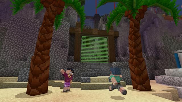 Screenshot of the Minecraft Bedrock Marketplace product Most Secure Beach created by GoE-Craft.