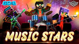 Thumbnail of the Minecraft Bedrock Marketplace product Music Stars created by GoE-Craft.