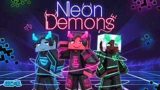 Thumbnail of the Minecraft Bedrock Marketplace product Neon Demons created by GoE-Craft.
