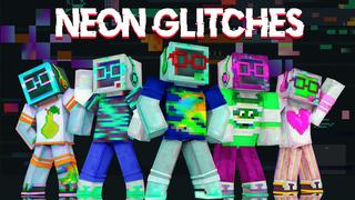 Thumbnail of the Minecraft Bedrock Marketplace product Neon Glitches created by GoE-Craft.
